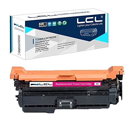 Image of LCL Remanufactured Toner Cartridge CE403A 507A (1 Magenta) Replacement for HP Laserjet Enterprise 500 color M551 M551N M551DN M551XH M575f M575c M575dn M570dw