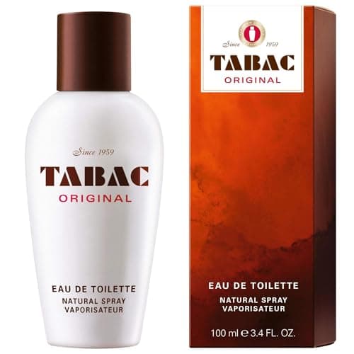 Image of Tabac Original Eau de Toilette Natural Spray for Men 100ml - Classic Long-Lasting Fragrance with Spicy, Woody & Musky Notes - Timeless Masculine Scent Made in Germany