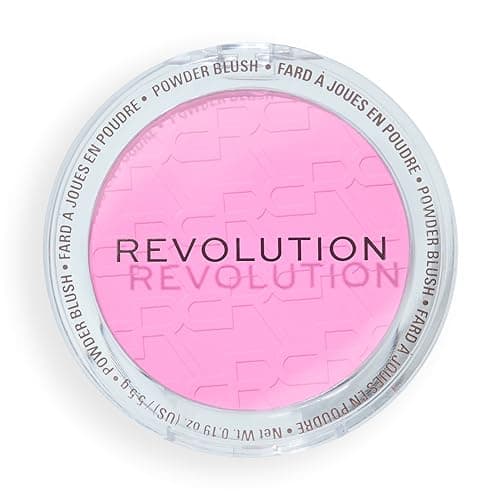 Image of Revolution Blusher Reloaded, Airbrush Effect, Buildable Blush, Soft Matte Finish, Everyday Blush, Vegan & Cruelty-Free, Future Flush Pink, 7.5g