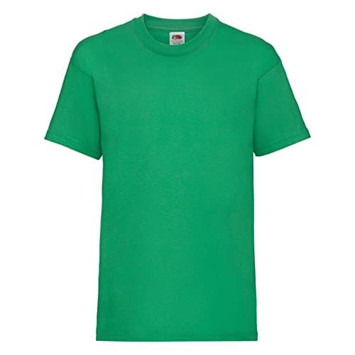 Image of Fruit of the Loom boys' t-shirt., Boys', 61-033-0, Green (Kelly green), 140 cm