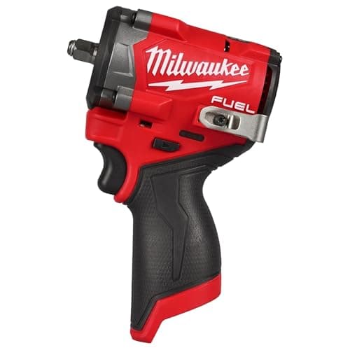 Image of Milwaukee Electric - M12 FUELTRADE Stubby 3/8 Impact Wrench