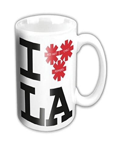 Image of Red Hot Chili Peppers I Love LA Mug White