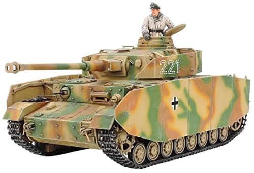 Image of Tamiya 300035209 1: 35 WWII Automotive 161/1 Panzer IV H Fr (1), Grün,schwarz