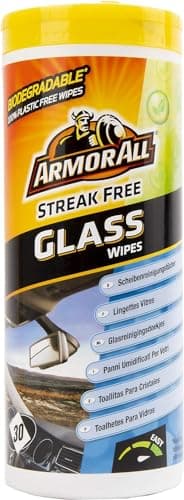 Image of Armor All 1835114 AA37030M Glass Wipes (30 Pieces)