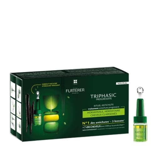 Image of RENE FURTERER Triphasic Progressive Anti-Hair Loss Treatment 8 x 5,5 ml