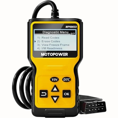 Image of MOTOPOWER MP69033 OBD2 Scanner Universal Car Engine Fault Code Reader, CAN Diagnostic Scan Tool for All OBD II Protocol Cars Since 1996