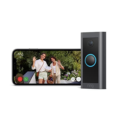 Image of Ring Video Doorbell Wired | Doorbell Security Camera with 1080p HD Video, Advanced Motion Detection, hardwired (existing doorbell wiring required) | 30-day free trial of Ring Subscription Plan