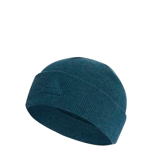 Image of adidas Unisex Cold.RDY Tech Cuff Beanie, Arctic Night/Arctic Night, M
