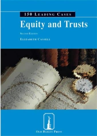Image of Equity and Trusts: 150 Leading Cases
