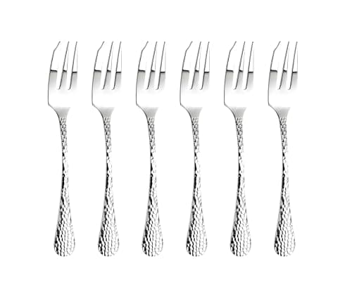 Image of Arthur Price Avalon Box of 6 Pastry Forks, Silver