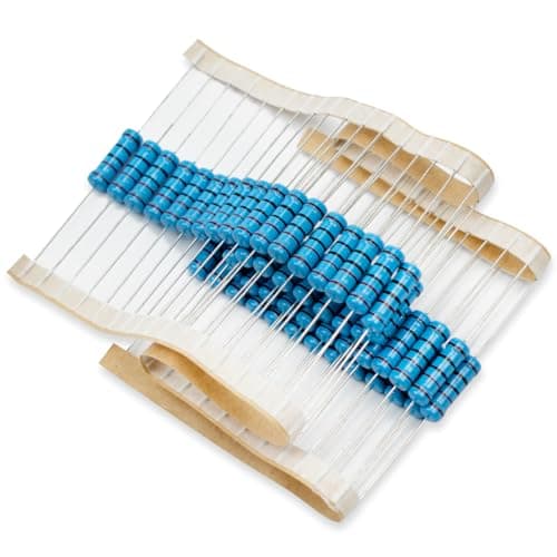 Image of Innfeeltech 50 Pcs 2W 1% Tolerance 220 Ohm Metal Film Resistor Resistance for DIY Project and Experiments