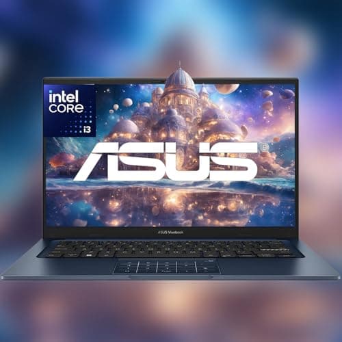 Image of ASUS VivoBook Laptop | Intel 13th Generation 6 Core Processor Up to 4.5GHz (Beat i7-1195G7) | 8GB RAM | 128GB PCIe SSD | 14" FHD Display | Bluetooth | HDMI | Thin & Light | Windows 11