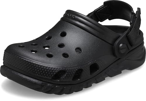 Image of Crocs Duet Max Clog Black Size 10 UK Men