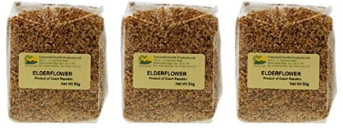 Image of (3 PACK) - Cotswold Health Products - Elderflower Tea | 50g | 3 PACK BUNDLE