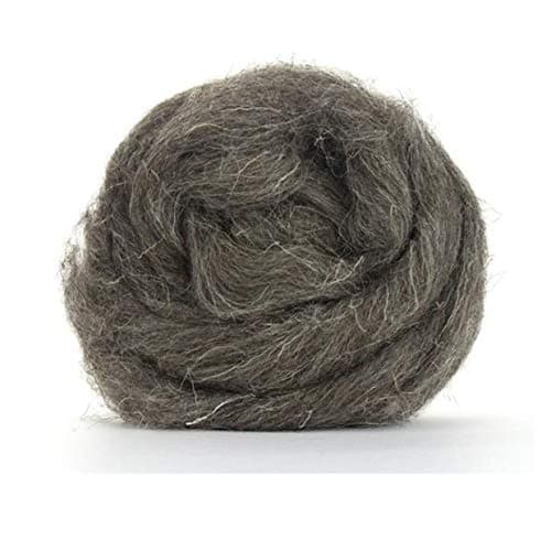 Image of Dark Grey Natural Herdwick Wool rovings/Tops