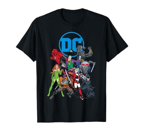 Image of Justice League DC Comics Villian Logo T-Shirt