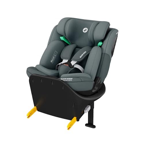 Image of Maxi-Cosi Emerald S i-Size, 360 Swivel Car Seat, 0-12 Years 40-150cm, Multi-Age Baby Car Seat, Isofix 0-36 kg car seat, Rearfacing, 4 Recline Positions, G-Cell Side Impact Protection, Tonal Graphite