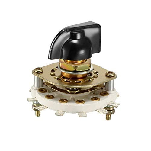 Image of sourcing map 3P3T 3 Pole 3 Position 1-Deck Band Channel Rotary Switch Selector with Knob