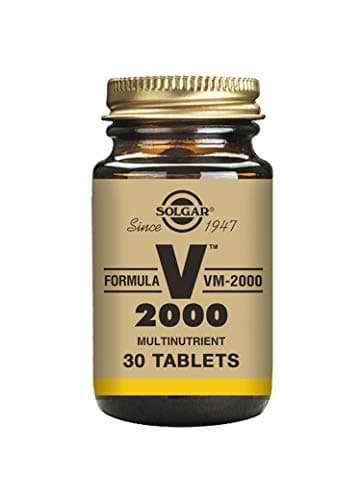Image of Solgar Formula VM-2000, 30 Tablets - - Multivitamin - Daily Wellbeing and Immunity - Rich in Antioxidants - Vegan, Gluten Free and Kosher