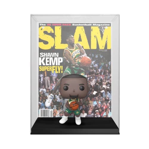 Image of Funko POP! NBA Cover: SLAM - Shawn Kemp - Collectable Vinyl Figure - Gift Idea - Official Merchandise - Toys for Kids & Adults - Model Figure for Collectors and Display