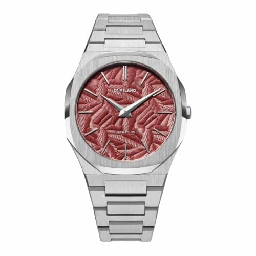 Image of D1 Milano Men Digital Quartz Watch with Leather Strap D1-UTBJ33