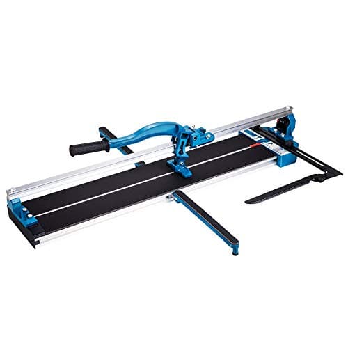 Image of Tile Cutter, TOPWAY 24 Inch 600mm Professional Manual Tile Cutter with Single Slide Rail and Laser Guide, Aluminiun Base, for Precision Cutting Porcelain Tiles 347712