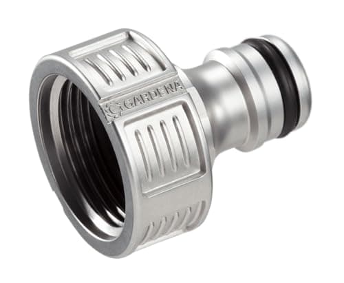 Image of Gardena Premium Tap Connector, 26.5 mm (G 3/4 inch): Adapter for taps, Frost-Resistant, Packaged (18241-20)
