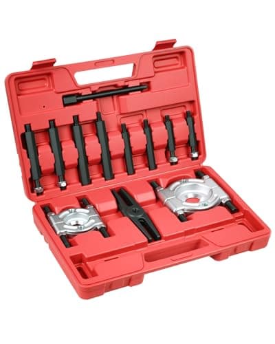 Image of DAYUAN 12pcs Bearing Separator Puller Set, Heavy Duty 5 Ton Capacity 2" and 3" Bearings Splitters Puller Kit