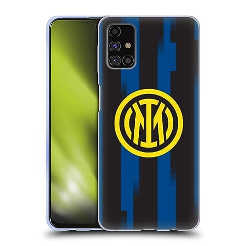 Image of Head Case Designs Officially Licensed Inter Milan Home 2023/24 Crest Kit Gel Case [Military Grade Protection] Compatible With Samsung Galaxy M31s (2020)