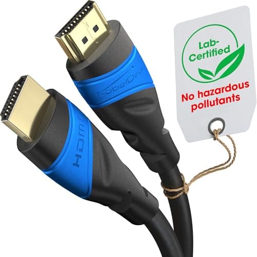 Image of KabelDirekt – 8K / 4K HDMI Cable – 4m & More HDMI Cables (0.15m–22.5m) – German-Engineered HDMI Lead – Supports 10K/8K@60Hz/4K@120Hz – HDMI Cable for HDTV, PC, PS5, Xbox, Switch
