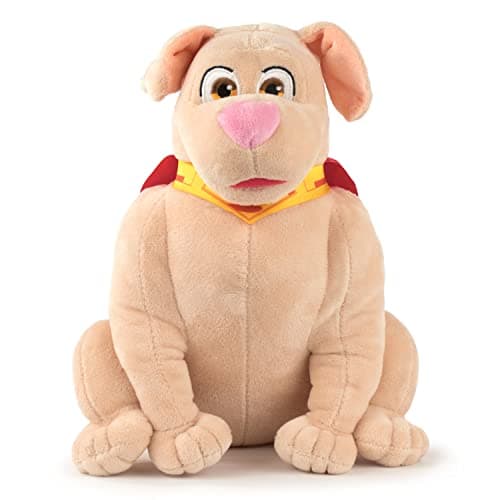 Image of Play by Play Soft Toy of the Characters of DC League of Super-Pets - 25cm 9'84 inch - Krypto, Ace, PB, Chip - Super Soft Quality (Krypto the Superdog) (DCP023)