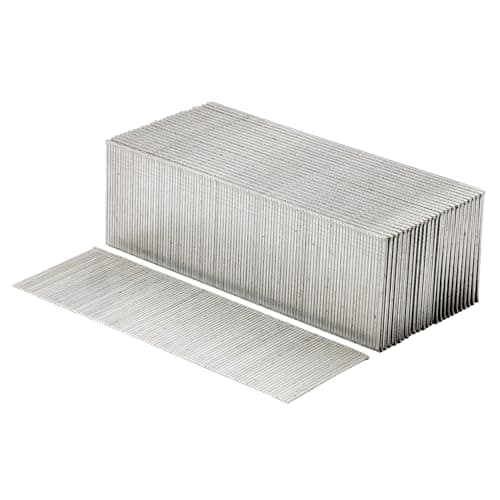 Image of Draper 13161 Brad Nails, 18G/40mm, Pack of 5000-13161 - Galvanised Steel, Heavy Duty, Straight, Silver