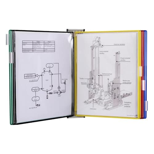 Image of Tarifold A3 Wall Unit with 10 Assorted Pockets