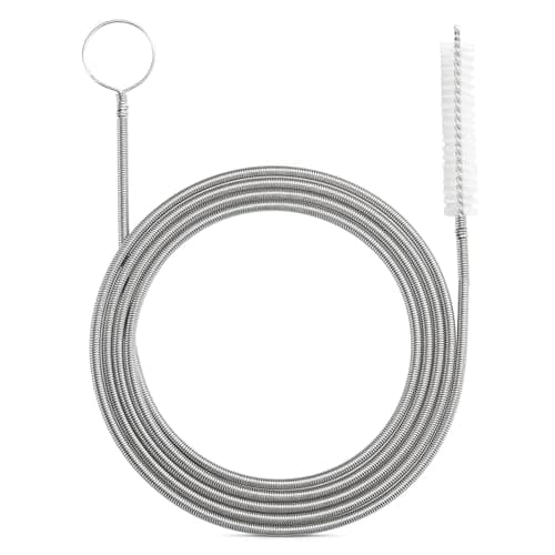 Image of Flexible Feeding Tube Cleaning Brush, 150cm Drain Unblocker Tool, Slim Drain Hole Cleaning Tool Hose Pipe Cleaners Plumbing for Refrigerator, Aquarium, Pipe, Kitchen