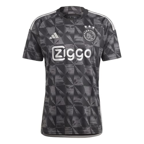Image of adidas Mens Ajax Amsterdam Third Shirt 2023 2024 Adults Black L