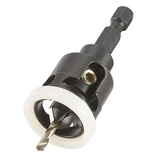Image of Trend Snappy TC No. 8 Drill Countersink with Non-Marring Depth Stop & 2.75 HSS Drill, Quick Release System, SNAP/CSDS/8TC, Silver
