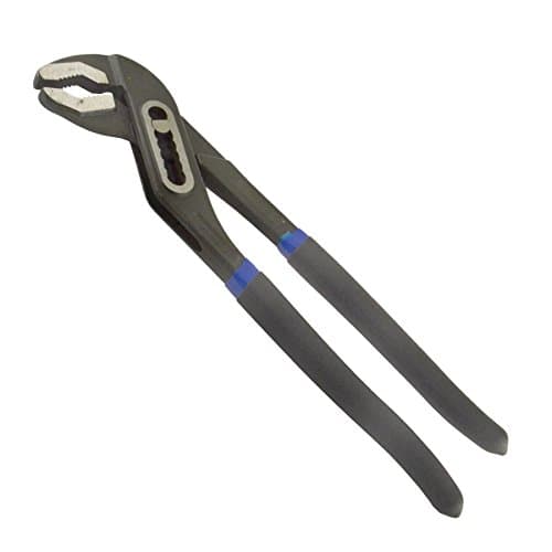 Image of 10" 250mm Box Joint Waterpump Pliers Pipe Wrench Grips Plumbers Slim Jaw