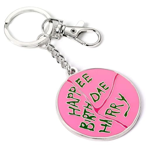 Image of Harry Potter Happee Birthdae Harry Cake Keyring