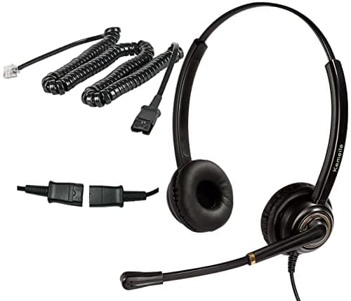 Image of KEMEILE Cisco Phone Headset Corded RJ9 Telephone Headset with Noise Cancelling Mic Compatible with Cisco CP-7821 7841 7861 7931G 7940 7941G 7942G 7945G 7960 7961G 7962G 7965G 7975G 8841 8861 9951 etc