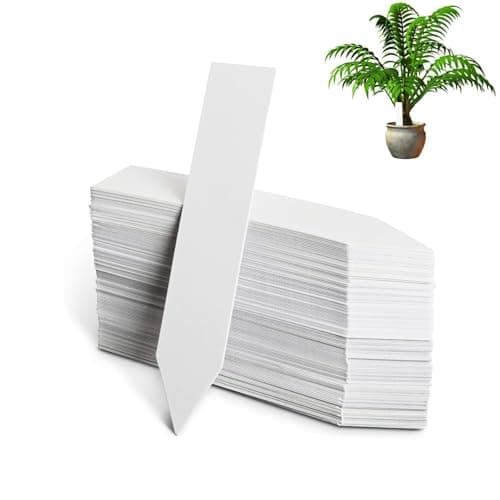 Image of 300Pcs Plant Labels for Outdoor Plants Plastic, Plant Tags, Plant Markers Garden Labels for Seed Herb Seedling Vegetable Flower Potted
