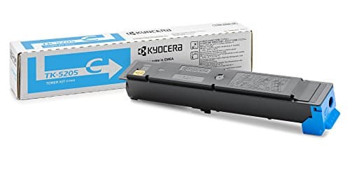 Image of Kyocera Toner Cartridge TK-5205 C - CYAN - 12.000 Pages Standard Capacity Genuine Premium Printer Toner - 1T02R5CNL0 - T02R5CNL - for TASKalfa 356ci