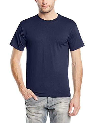 Image of Fruit of the Loom Men's Heavy T-Shirt, Navy, Medium