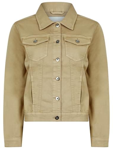 Image of AMARA REYA Women's Stretch Cotton Lightweight Casual Denim Summer Jacket
