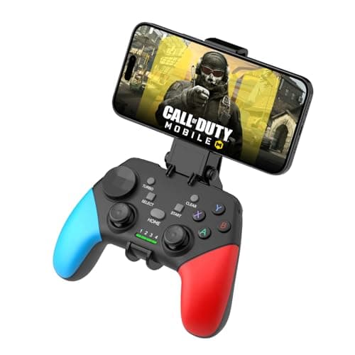 Image of Joso Wireless Mobile Gaming Controller for iPhone, Android, iPad, Tablet, PC, Phone Controller with Phone Clip Supports Cloud Game, COD Mobile, Genshin Immpact, Remote Player Gamepad