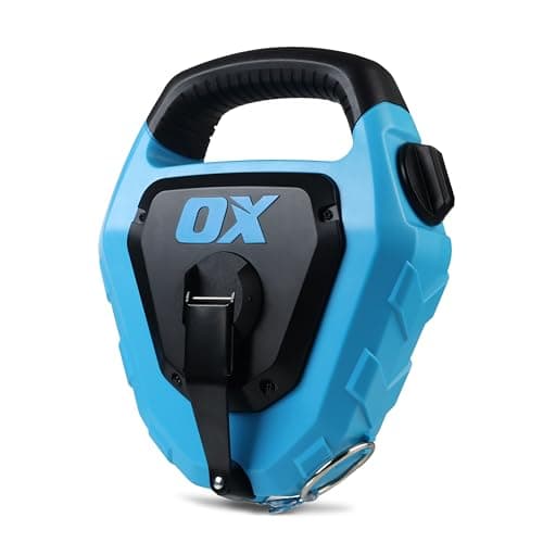 Image of OX Pro 45.7m/50' ABS Giant Chalk Reel - Basic Extra Bold Line / 4:1 Gear Ratio