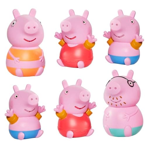 Image of TOOMIES Tomy Peppa, Daddy Pig, Peppa & George Squirters, Baby, Kids Toys for Water Play, Fun Bath Accessories for Babies & Toddlers, Suitable for 18 Months, 2, 3 & 4 Year Olds