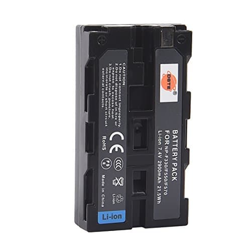 Image of DSTE NP-F550 NP-F570 NP-F330 Battery Compatible with Sony CCD-RV100 CCD-RV200 CCD-SC5 CCD-SC55E CCD-SC55 CCD-TR12 CCD-TR18