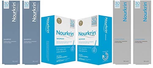 Image of Nourkrin 6 Month Bundle with Shampoo and Conditioner for Women