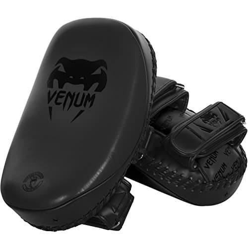 Image of Venum, Light Kick Pads (Pair), Unisex Adult, One Size, Matte/Black