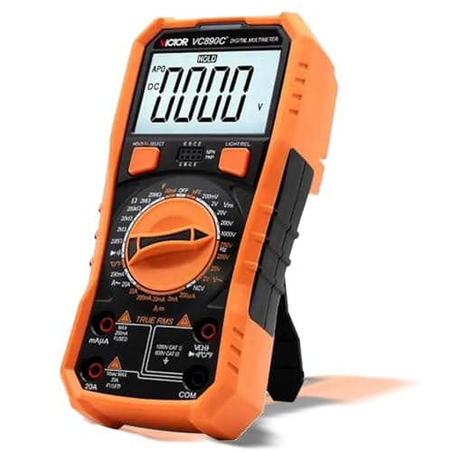 Image of GuliTech VICTOR/RuoShui VC890C+ Digital Multimeter Manual Range New Type Multimeter Digital True RMS NCV Flashlight(VICTOR VC890C+)